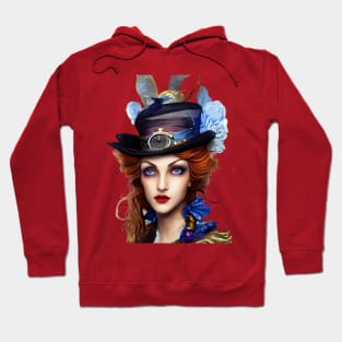 Victorian Steampunk Lady Hoodie